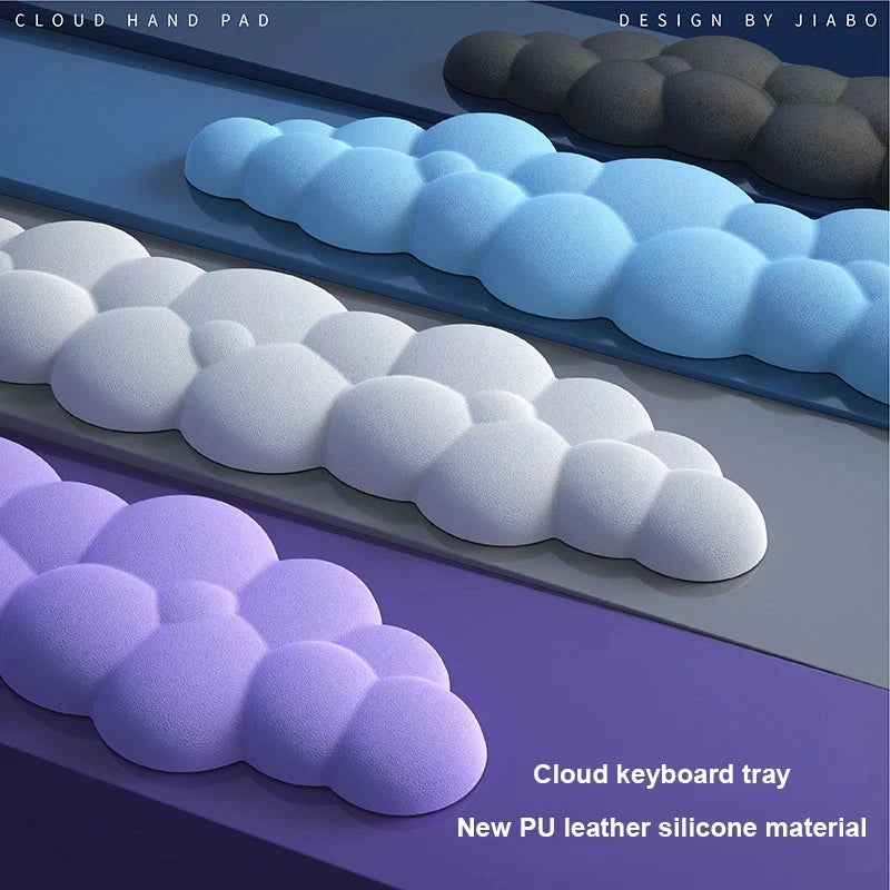 Cloud Memory Foam Mouse Pad &amp; Wrist Rest – Ergonomic Anti-Slip