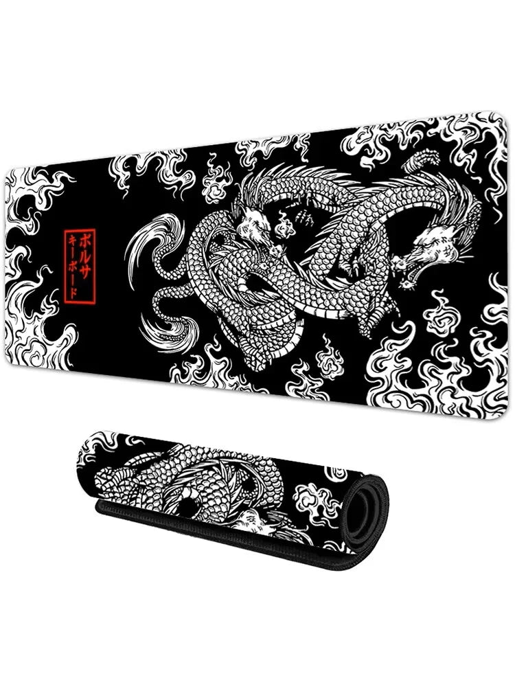 Japanese Dragon Gaming Mousepad – Anime Extended Desk Mat
