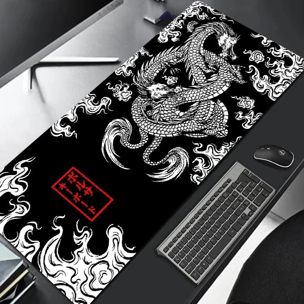 Japanese Dragon Gaming Mousepad – Anime Extended Desk Mat